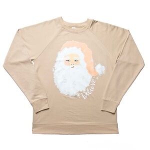 🆕 Tan Santa Sweatshirt 🎅🏼